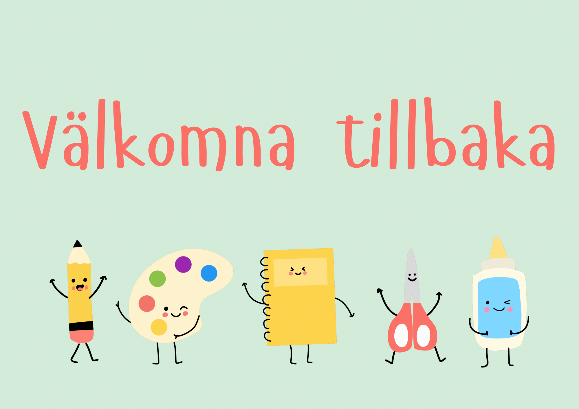 Välkomna tillbaka rekvisita